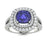 18KT Gold Tanzanite and Diamond Ladies Ring (Tanzanite 3.93 cts White Diamonds 0.78 cts)