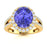 18kt Gold Tanzanite and Diamond Ladies Ring (Tanzanite 4.25ct Diamonds 0.50cts)