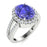 18kt Gold Tanzanite and Diamond Ladies Ring (Tanzanite 4.25ct Diamonds 0.50cts)