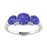 18KT Gold Tanzanite Ladies Ring (Tanzanite 1.16 cts.)