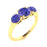 18KT Gold Tanzanite Ladies Ring (Tanzanite 1.16 cts.)