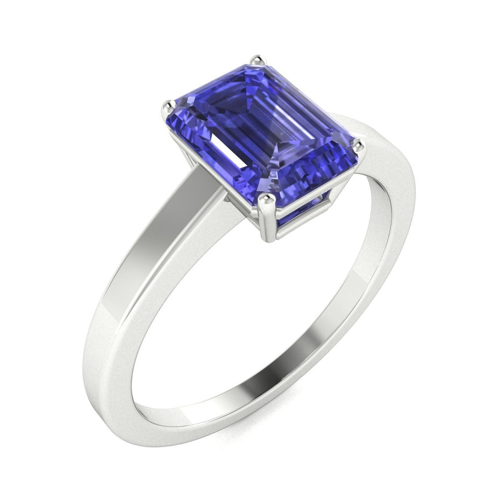 18KT Gold Tanzanite Ladies Ring (Tanzanite 3.38 cts)