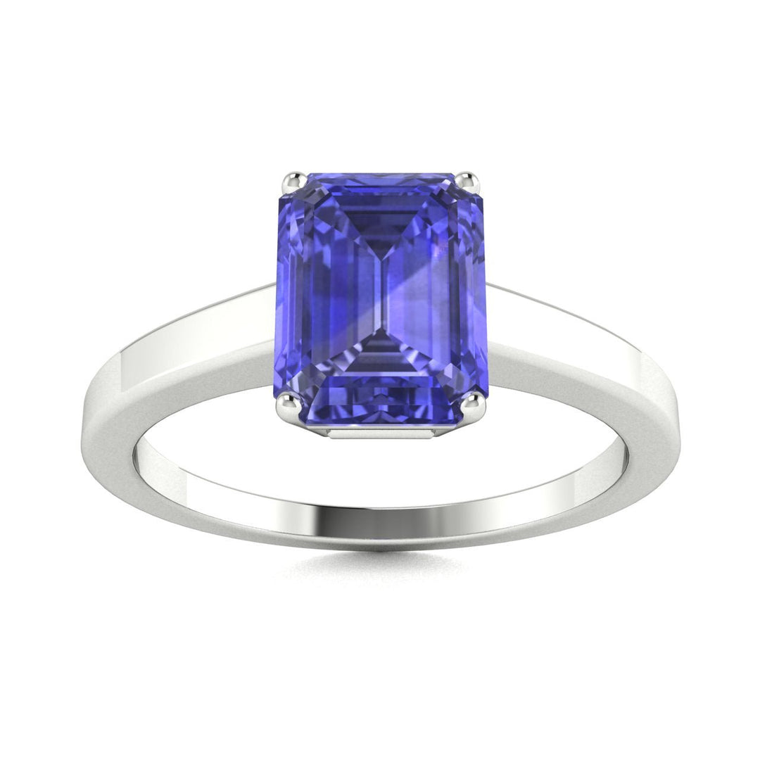 18KT Gold Tanzanite Ladies Ring (Tanzanite 3.38 cts)