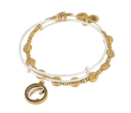 ALEX AND ANI Create Your Own Initial Bangle Set