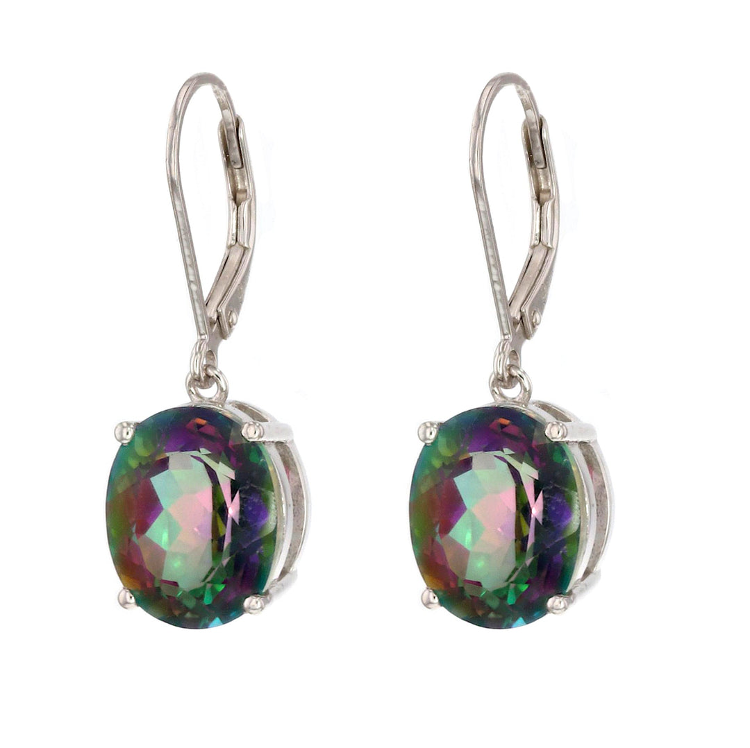 Rainbow Topaz Earrings (Rainbow Topaz 10 cts.)
